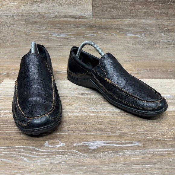 Cole Haan Tucker Venetian Black Leather Loafers Men's Size 9 - Picture 6 of 7